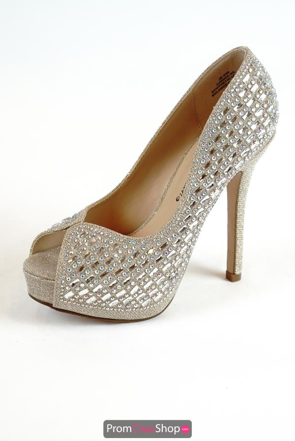 Blossom Footwear Style Carina-2A Peep Toe Heels